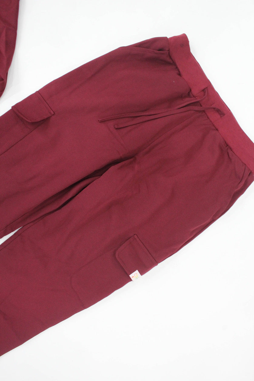 Zipped closed scrub-Top