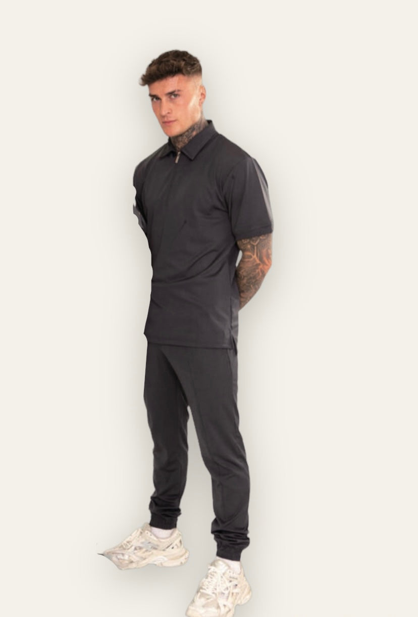 Men's Polo Zipper set- Top